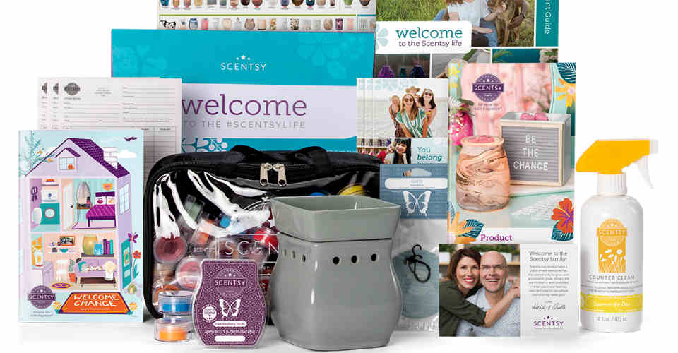 Scentsy Start Up Kit Example