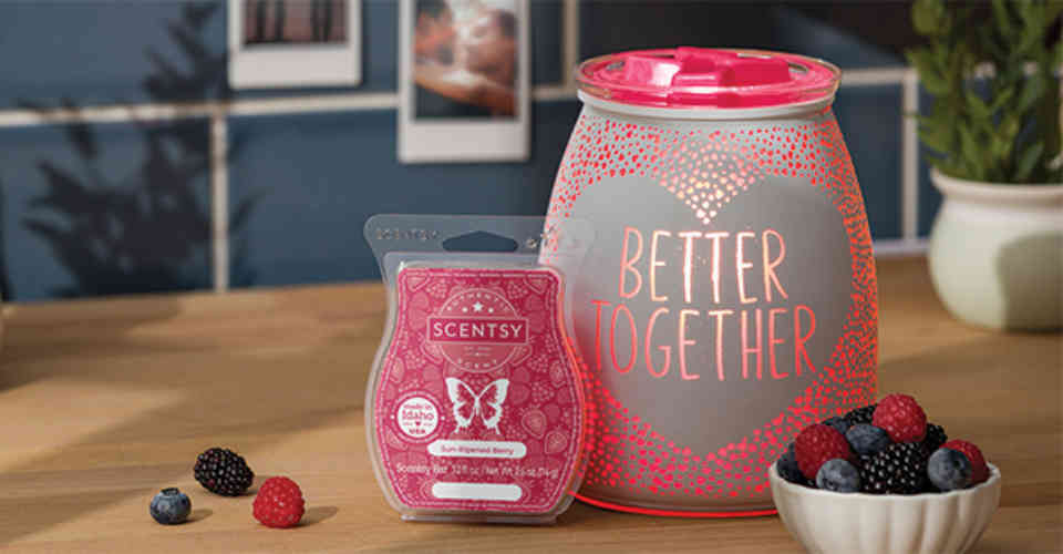 Scentsy Better Together Warmer and Scented Wax