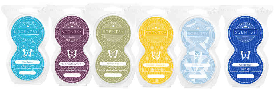Six Scentsy Scent Pods