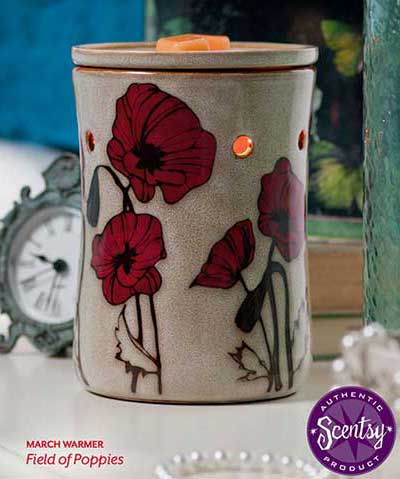 Field of Poppies Warmer March 2015march 2015 warmer of the month is field of poppies