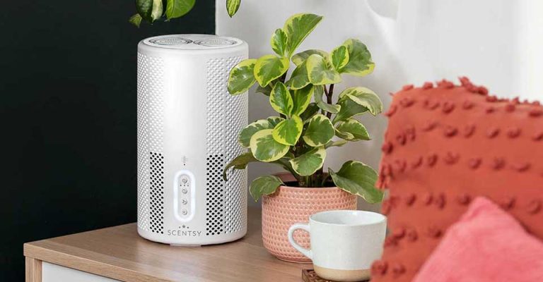 Scentsy Air Purifier Cleans Air While Dispensing Fragrance