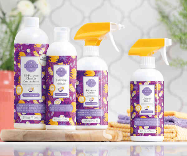 Authentic Scentsy Cleaning Products