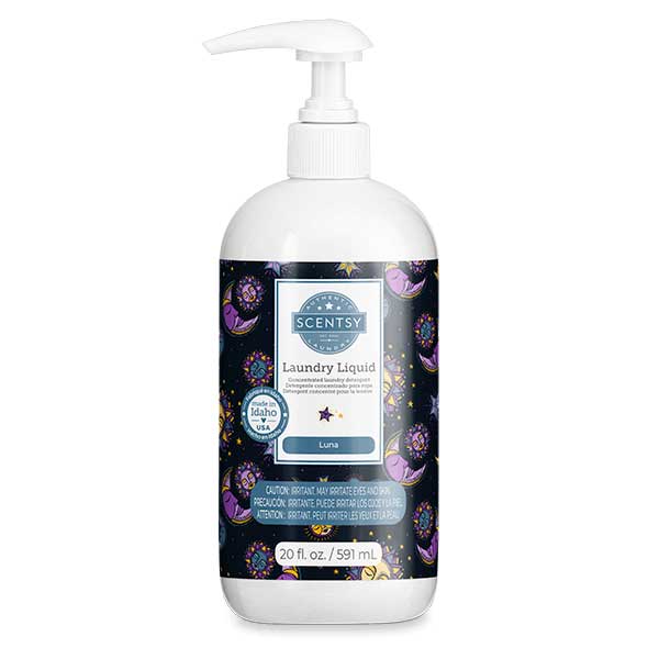 Bottle of Luna Laundry Detergent by Scentsy