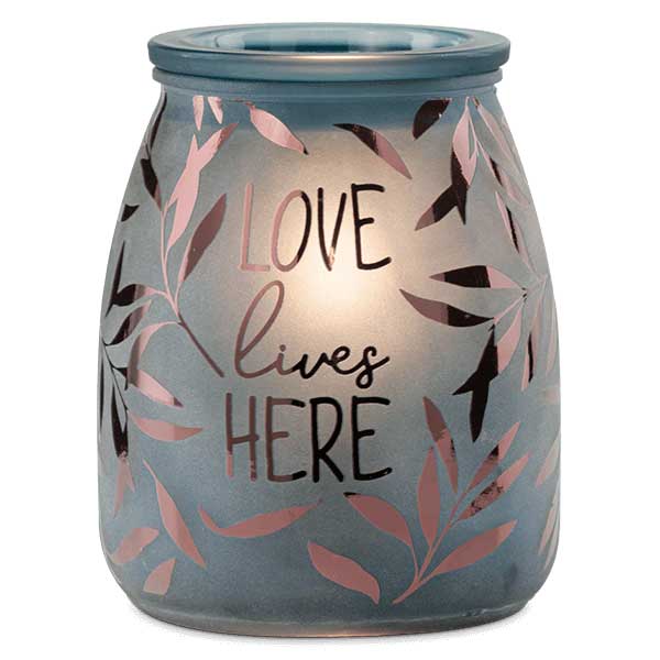 Love Lives Here Warmer by Scentsy