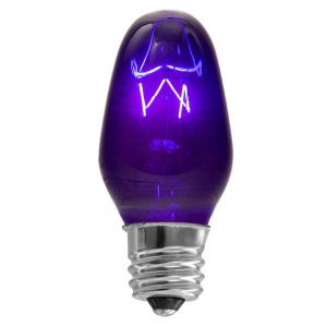Scentsy 15 Watt Purple Light bulb0