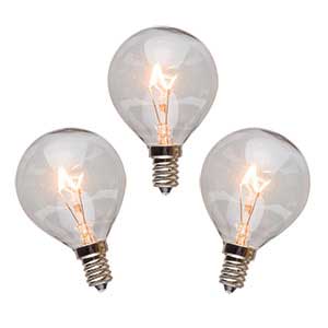 Scentsy 3 Pack of 25 Watt Light Bulbs