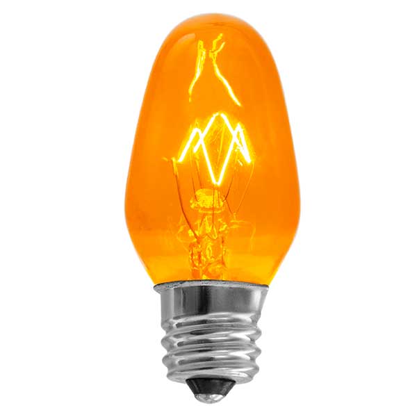 Scentsy Orange 15 Watt Bulb