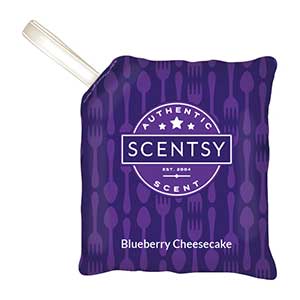 scentsy scentpak blueberry cheesecake